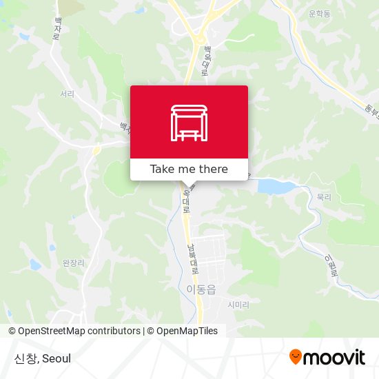 신창 map