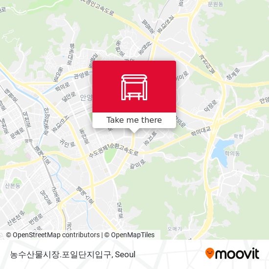 농수산물시장.포일단지입구 map