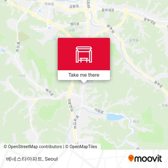 베네스타아파트 map