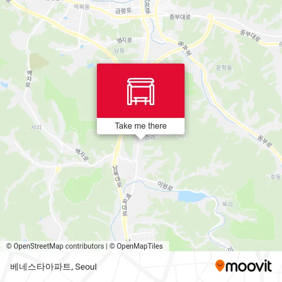 베네스타아파트 map