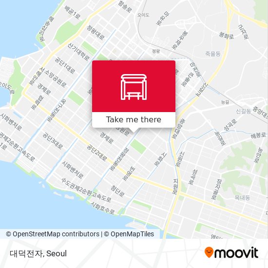 대덕전자 map