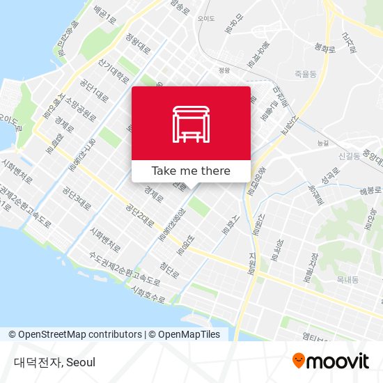 대덕전자 map
