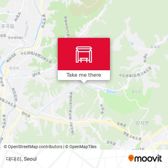 대대리 map
