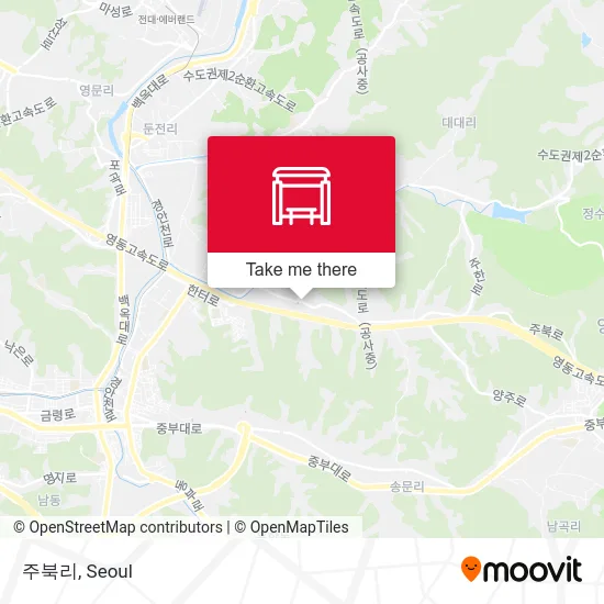 주북리 map