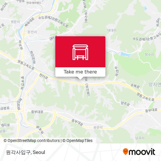 원각사입구 map