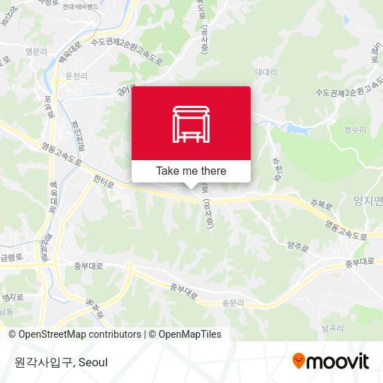 원각사입구 map