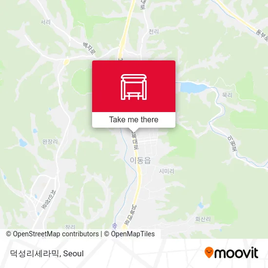 덕성리세라믹 map