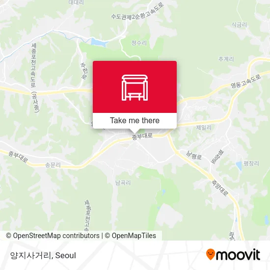 양지사거리 map