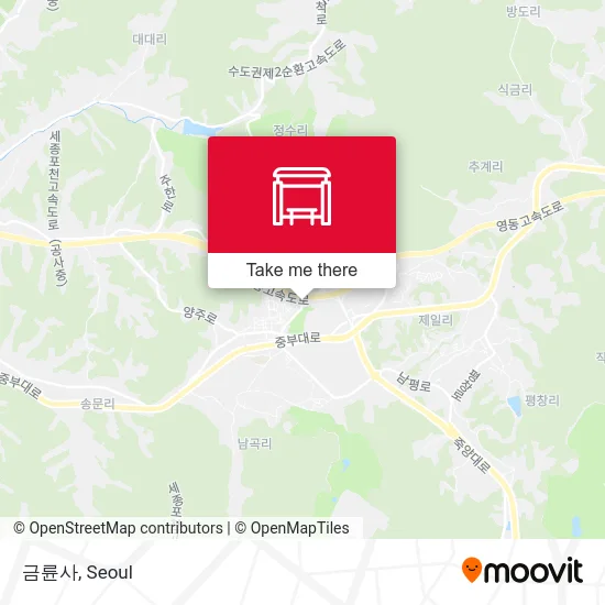 금륜사 map