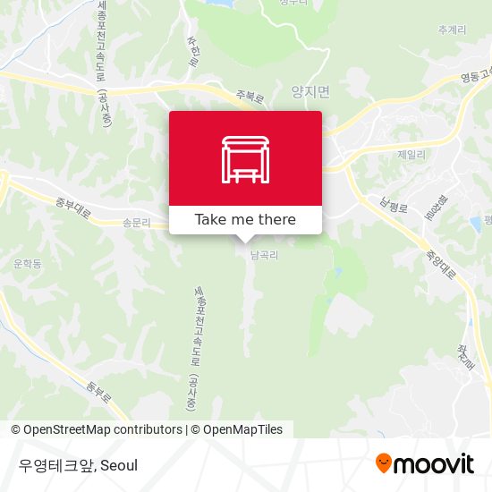 우영테크앞 map