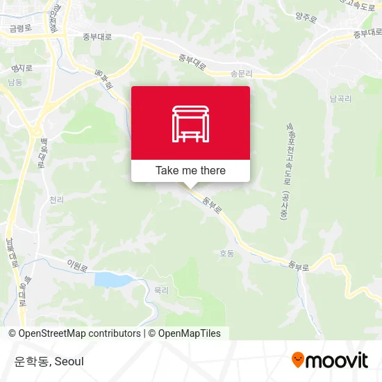 운학동 map