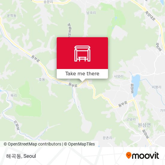 해곡동 map
