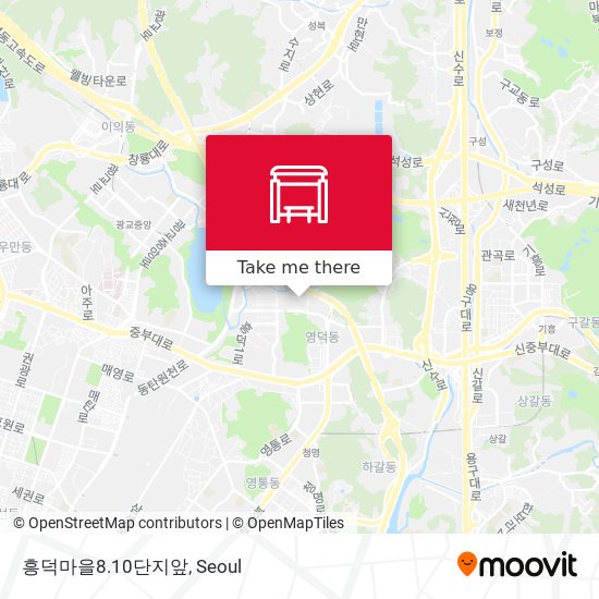 흥덕마을8.10단지앞 map