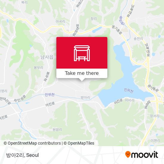 방아2리 map