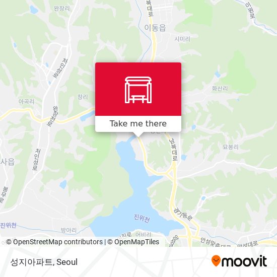 성지아파트 map
