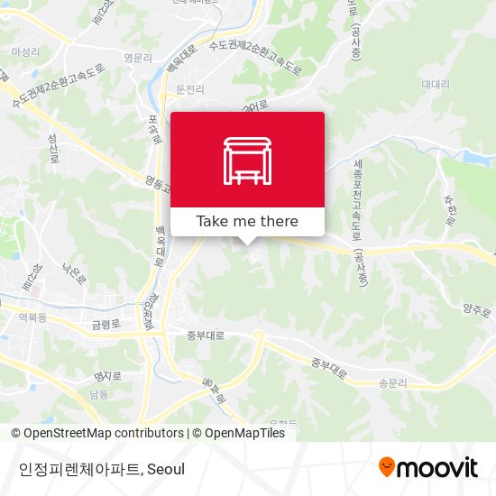 인정피렌체아파트 map