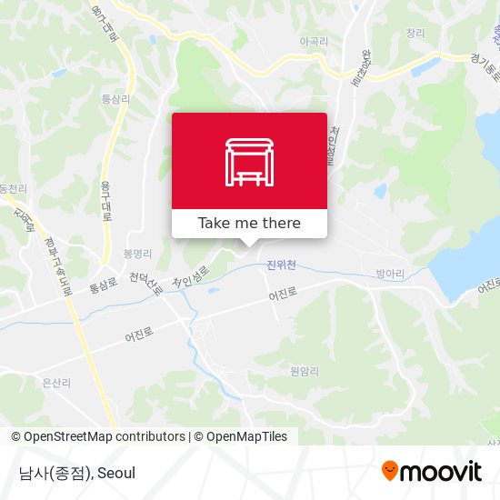 남사(종점) map