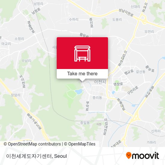 이천세계도자기센터 map