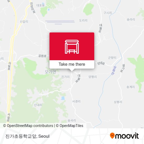 진가초등학교앞 map