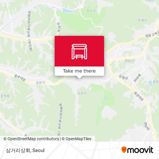 삼거리상회 map