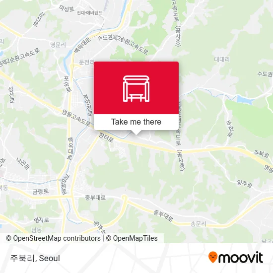 주북리 map