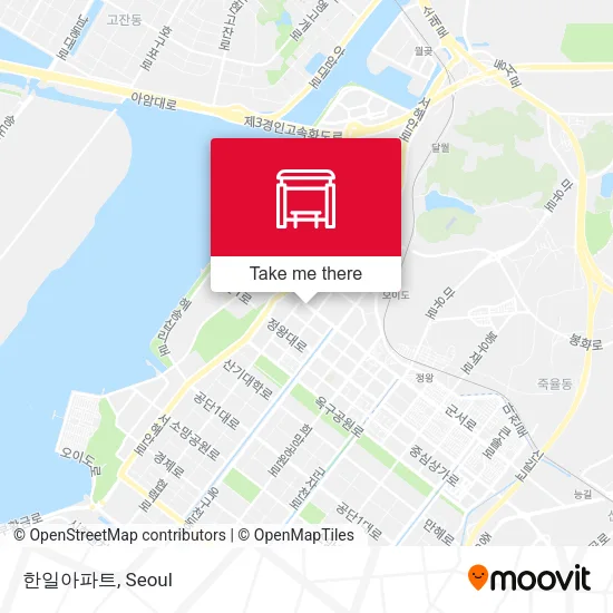 한일아파트 map