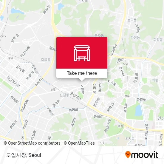 도일시장 map