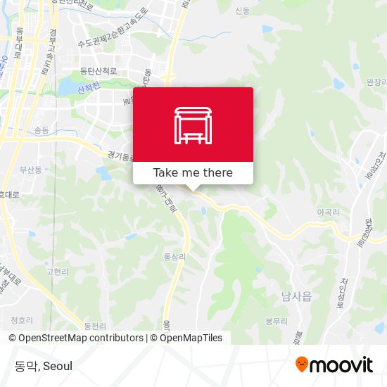 동막 map