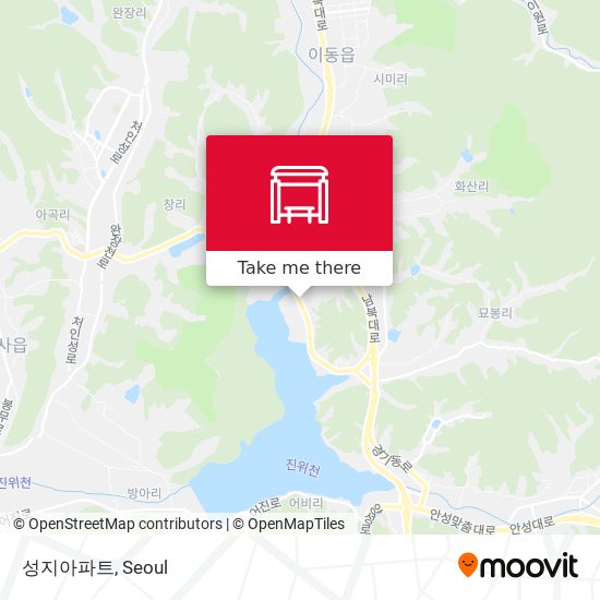 성지아파트 map