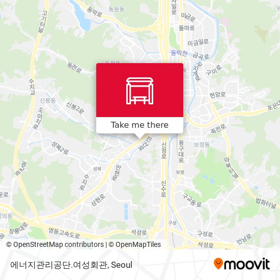 에너지관리공단.여성회관 map