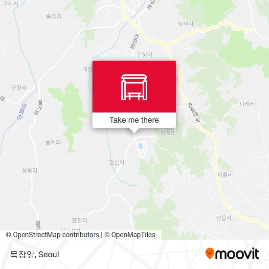 목장앞 map