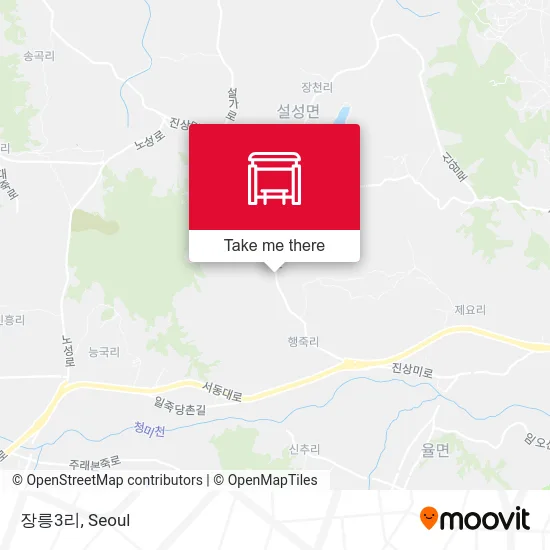 장릉3리 map