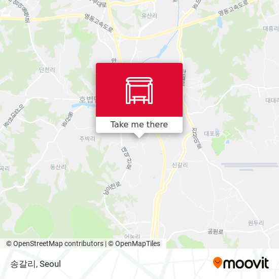 송갈리 map
