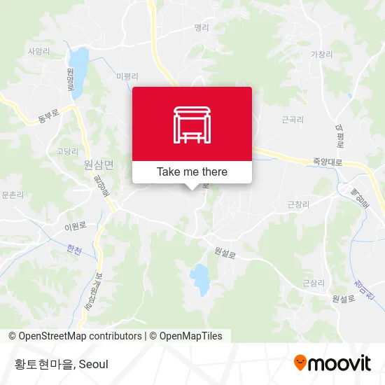 황토현마을 map