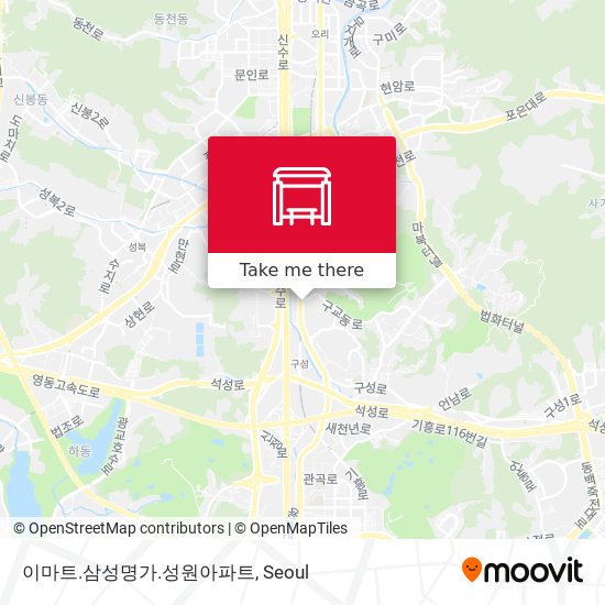 이마트.삼성명가.성원아파트 map