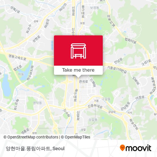 양현마을.풍림아파트 map