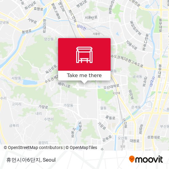 휴먼시아6단지 map