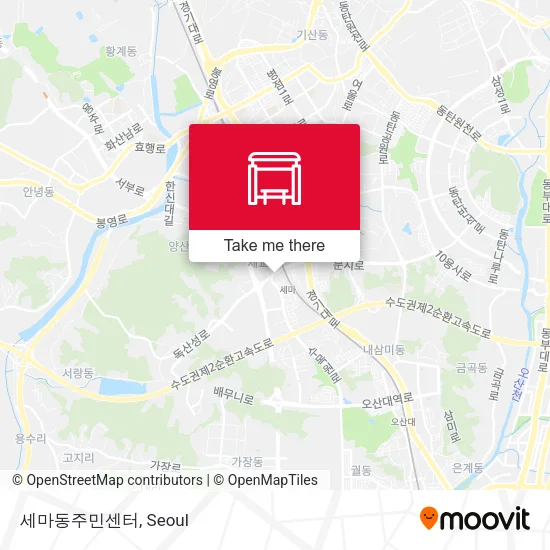세마동주민센터 map