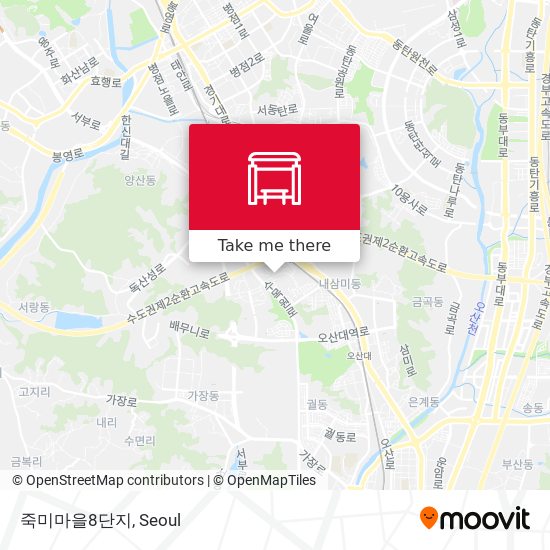 죽미마을8단지 map