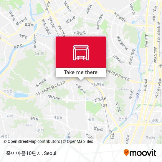 죽미마을10단지 map