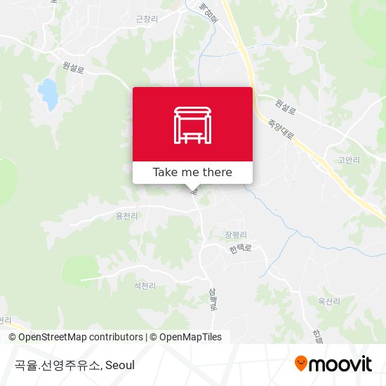 곡율.선영주유소 map