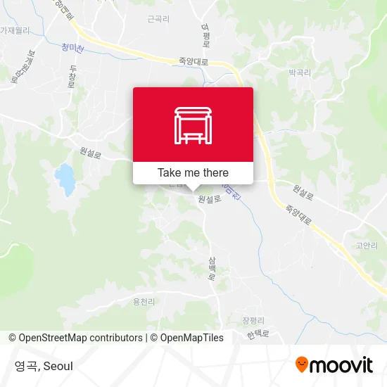 영곡 map