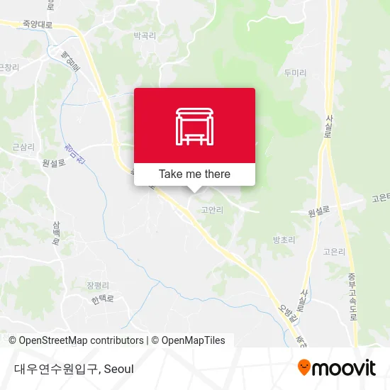 대우연수원입구 map