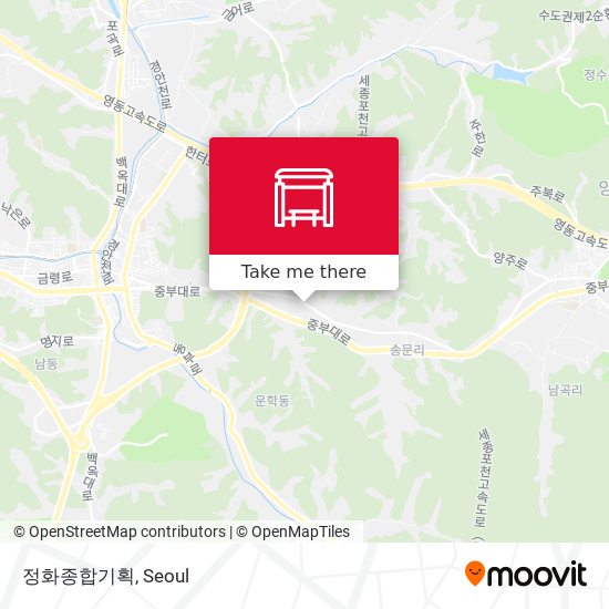 정화종합기획 map