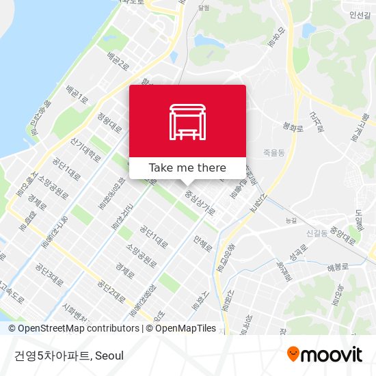 건영5차아파트 map