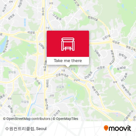 수원컨트리클럽 map