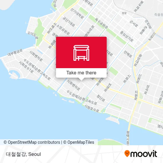 대철철강 map