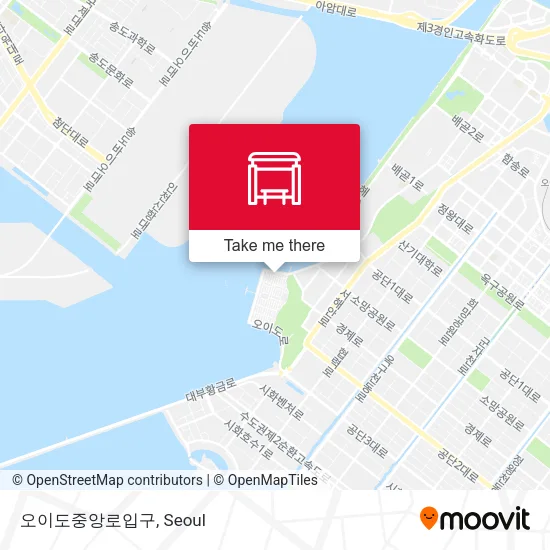 오이도중앙로입구 map