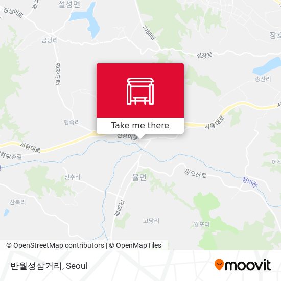 반월성삼거리 map