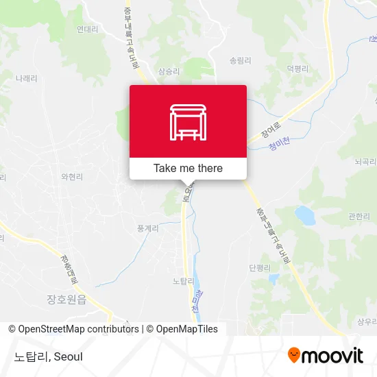 노탑리 map